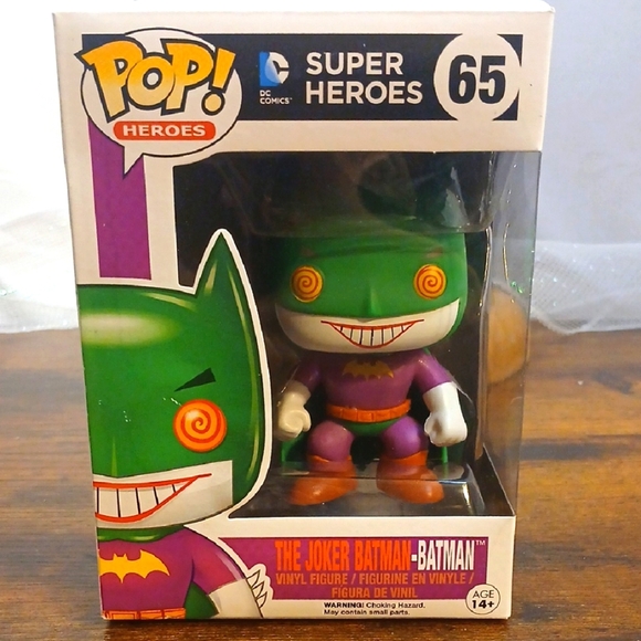 FIRM $$ Funko Pop Joker Batman Vinyl Figure - Picture 1 of 6